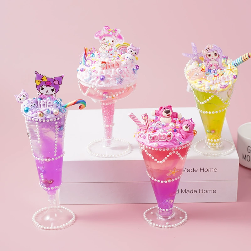 Materials set for ice cream, dessert toy, DIY