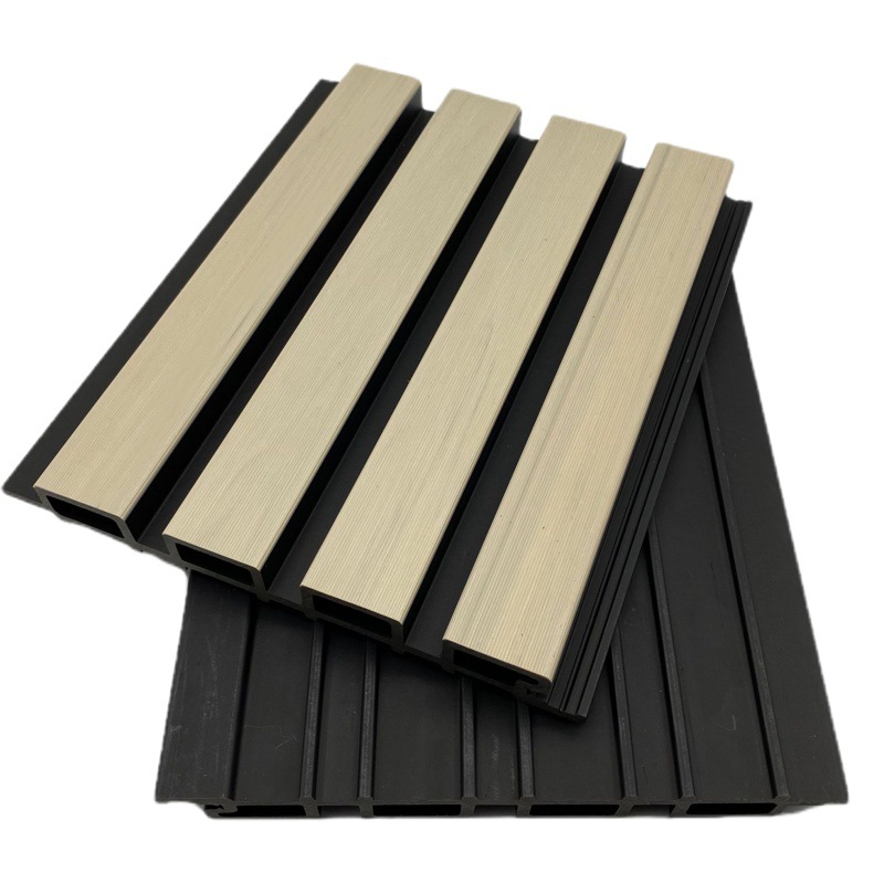 Madera plástica tablero de la Gran Muralla 219*26 material de segunda generación de coextrusión WPC parrilla valla tablero decoración al aire libre anticorrosión madera