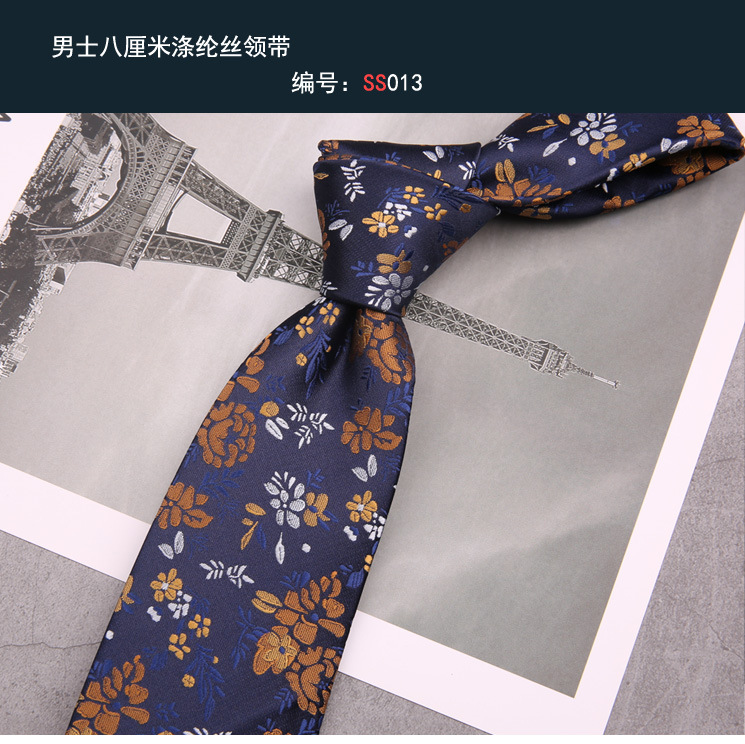 Ropa formal de los hombres de la boda del novio de los hombres de negocios Azul Rojo mano anudada traje de rayas patrón animal corbata