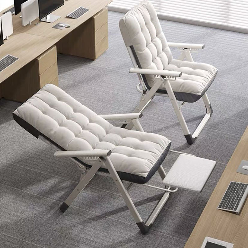 접이식 안락 의자 사무실 점심 휴식 의자 홈 컴퓨터 의자 기숙사 게으른 소파 의자 등받이 레저 의자