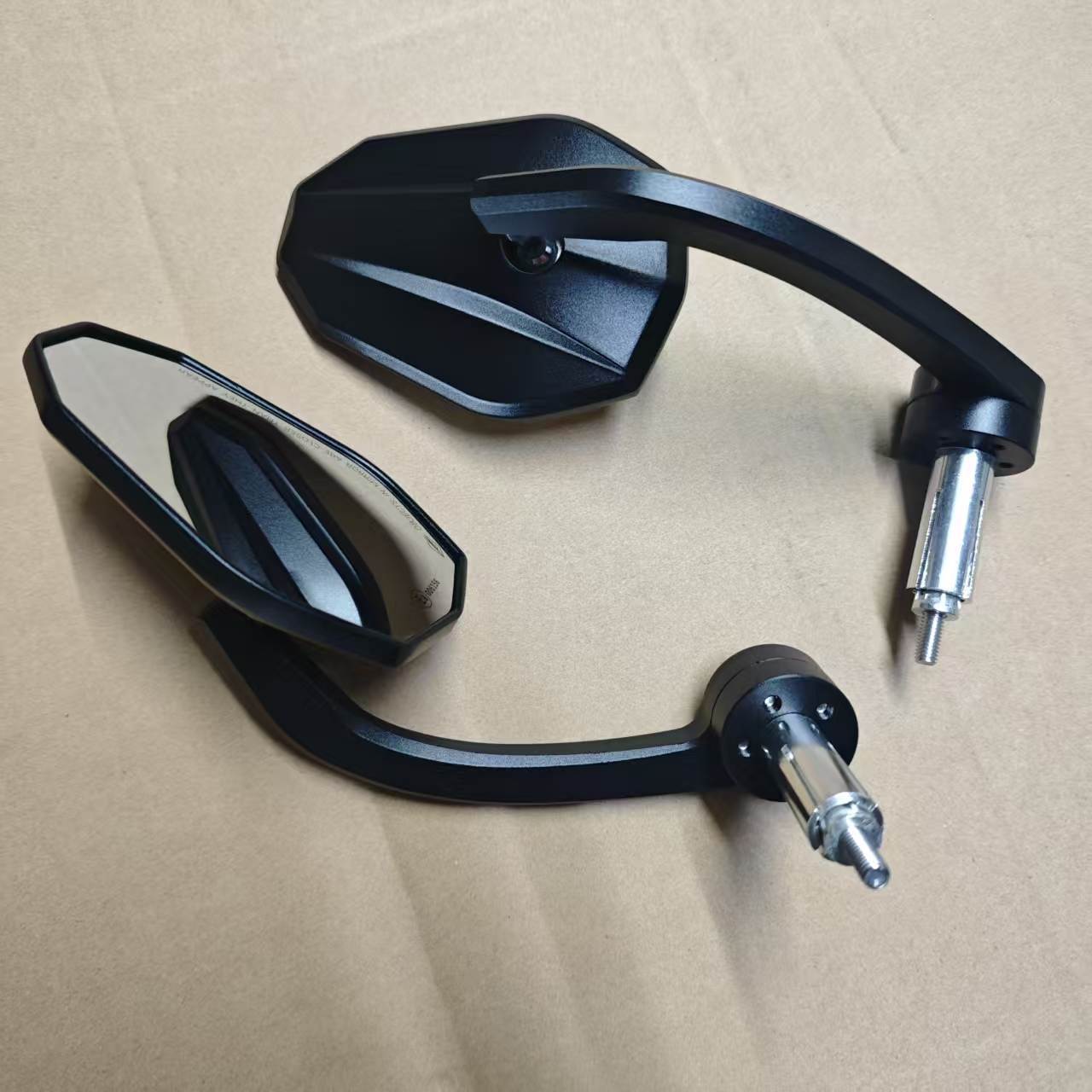 Modified All-Aluminum Cnc Handlebar Rearview Mirror Suitable for Nk800 Motorcycle, Niu 9, and Yadea Electric Scooter