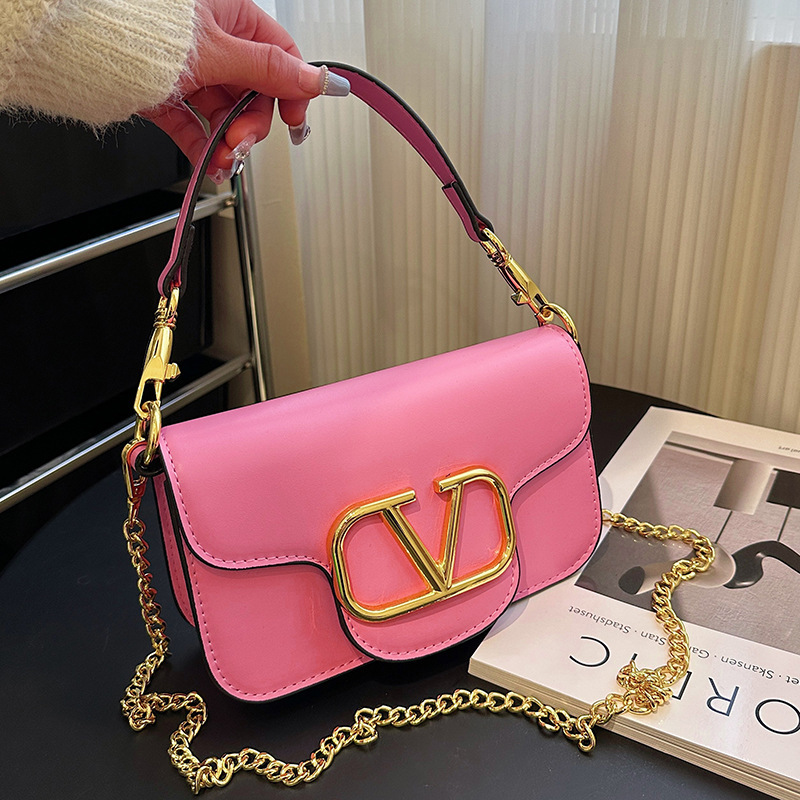 Fashion Elegant Women's Bag Crossbody Bag Fresh Sweet Cute Age-reducing Small Square Bag 2022 New Style Chain Elegant Women's Bag