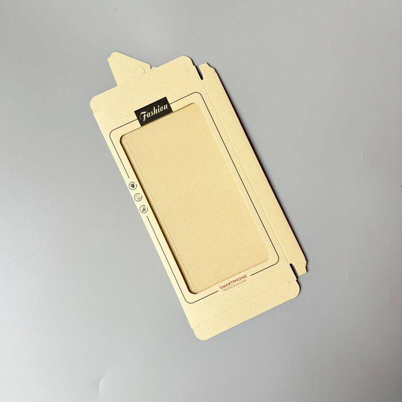 携帯ケース包装ケース保護カバー包装アップル汎用携帯ケース包装卸売り携帯ケース牛皮紙ケース|undefined