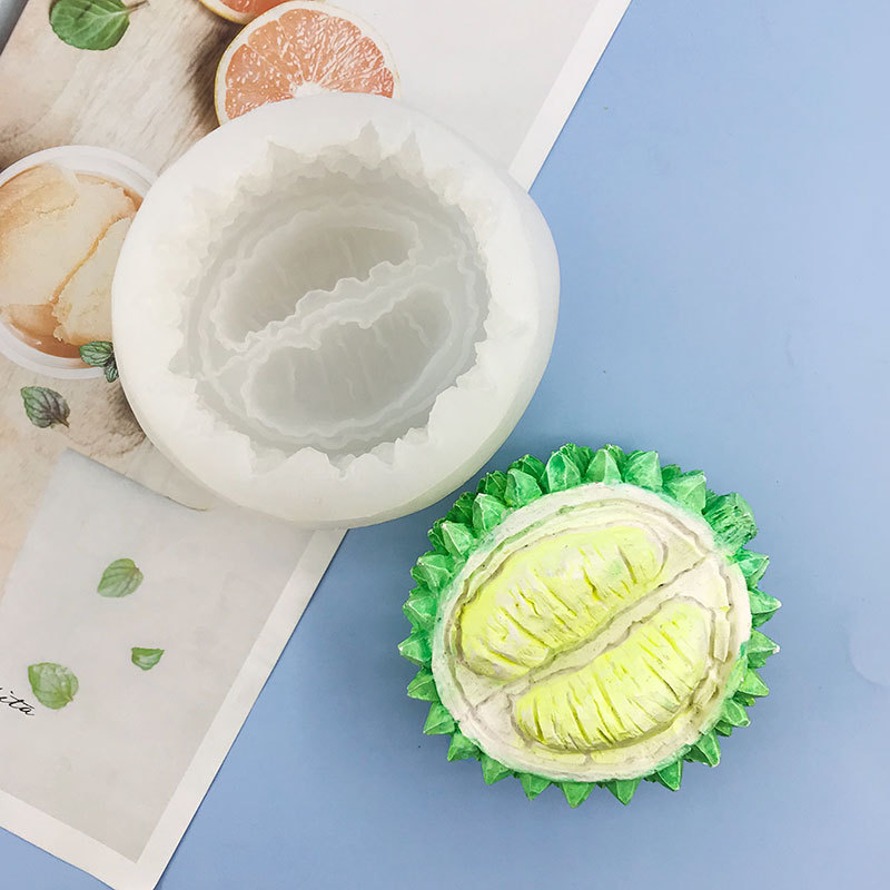 DIY большой дуриан в форме силиконовой формы фруктовый дуриан мусс торт с сахаром плесень торт декоративные принадлежности