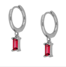 Venta caliente 2022 boutique de moda europea y americana todo partido cristal anti-alergia pendientes francés pan ZIRCON pendientes hebilla del oído