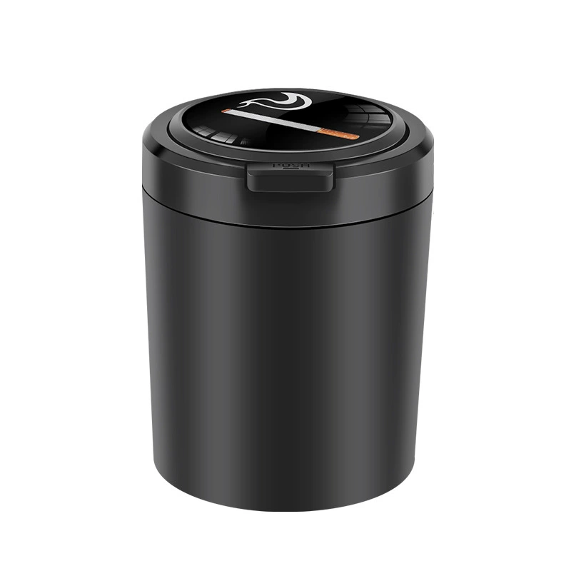 Производители оптовых бытовых автомобилей с одной кнопкой открытая крышка многофункциональный портативный лайнер из сплава внутри автомобиля пепельница