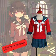 Anime Danmaku Toubun no Kari V3 Harukawa Mahime Nanny Cosplay School Uniform Campus Style Cosplay Costume