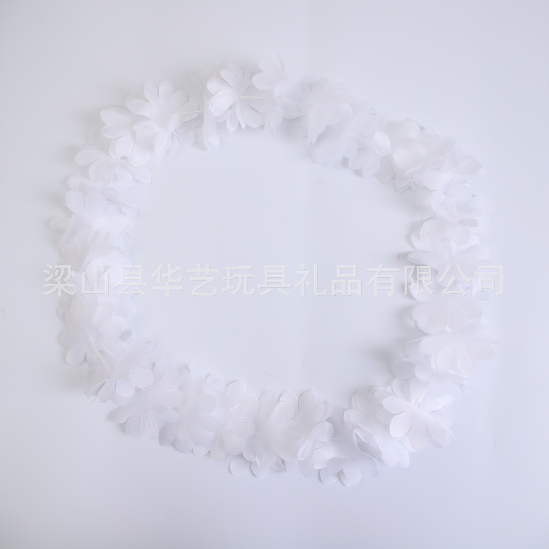 Fabricantes mayoristas transfronterizos no caen guirlandas hawaianas nuevas guirlandas de tela mejoradas engrosadas guirlandas de decoración de Navidad