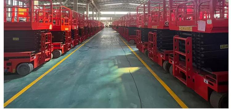Mobile Scissor Lift Platform, Electric Hydraulic Lift Platform, 10m High-Altitude Work Lift Platform