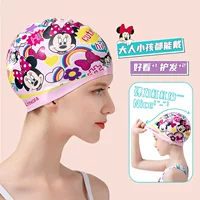 Силиконовая Шапочка Yingfa для плавания с мультяшным анимационным рисунком для девочек и мальчиков, высокая эластичная износостойкая Нескользящая модная шапочка для плавания с принтом для взрослых