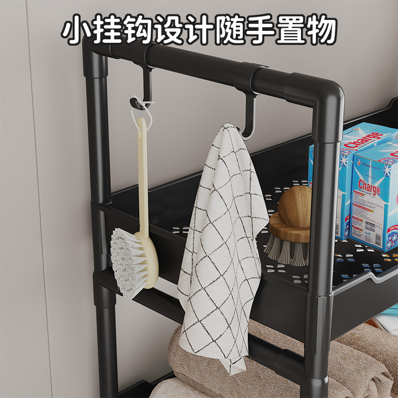 クロスボーダー热い贩売床置き简易便器置物棚バスルームトイレ収纳ラック洗濯ラック多层トイレラック|undefined
