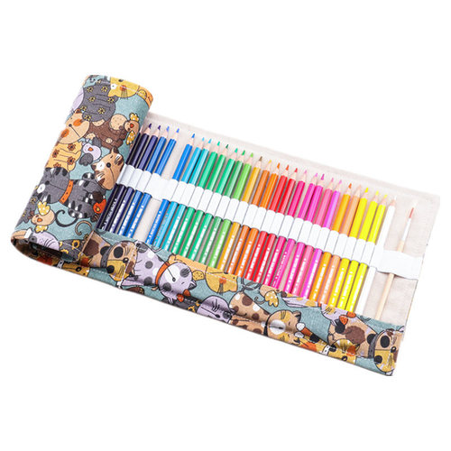 Water-soluble oil-based colored pencils 12 colors 24 colors 36 colors 48 colors 72 colors hexagonal pen student painting color lead set