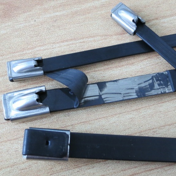 C17 不锈钢包塑扎带-自锁式