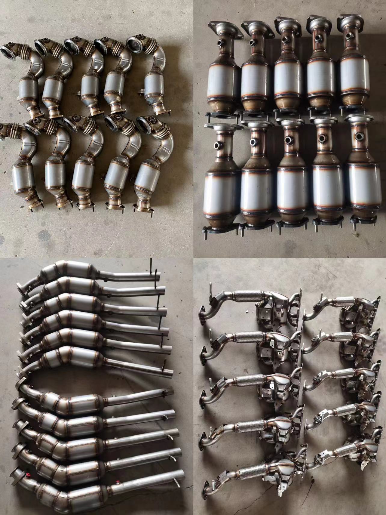 Factory Direct supply suitable for Ford Mondeo 1.5T 2.0T three-way catalyst car exhaust pipe warranty annual review