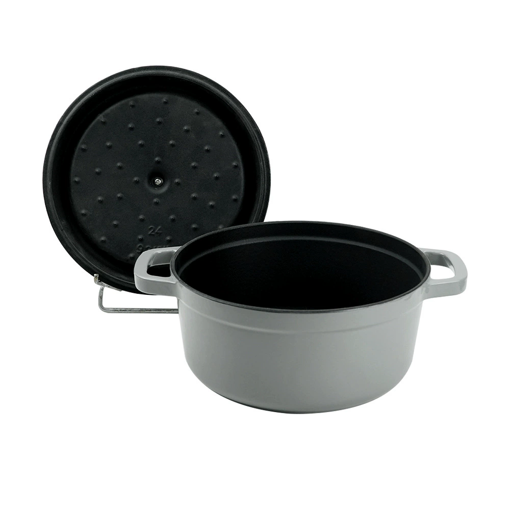 Non-stick pot Enamel pot Universal stew pot Dual-purpose cast iron pot Casserole soup pot Double ear soup pot Gift pot Stew pot