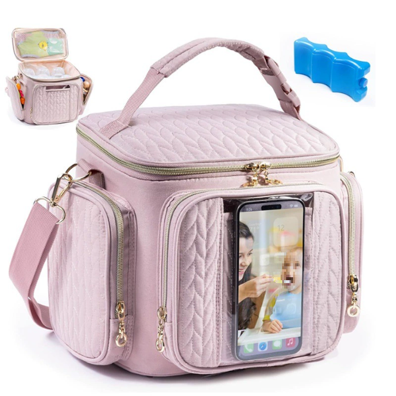 Пакет для хранения грудного молока, портативный мешок для хранения бутылочек для молока для мам на выход, термосумка для хранения грудного молока в холодильнике