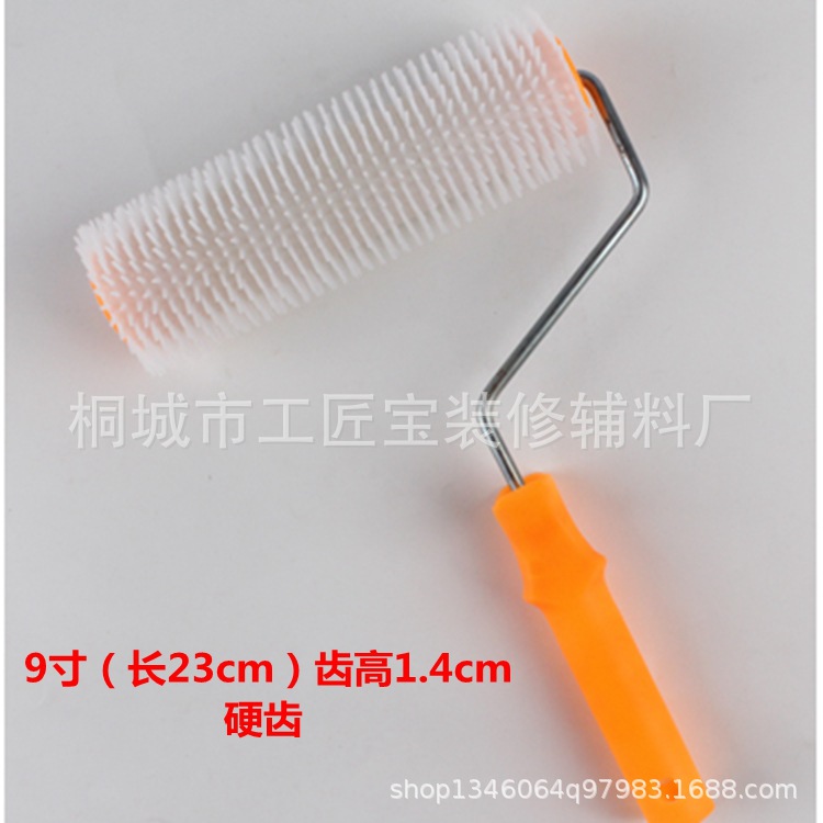 Herramientas de construcción autonivelante traje piso pintura antiespumante rodillo cepillo rodillo de desinflado auto-nivelación rastrillo raspador