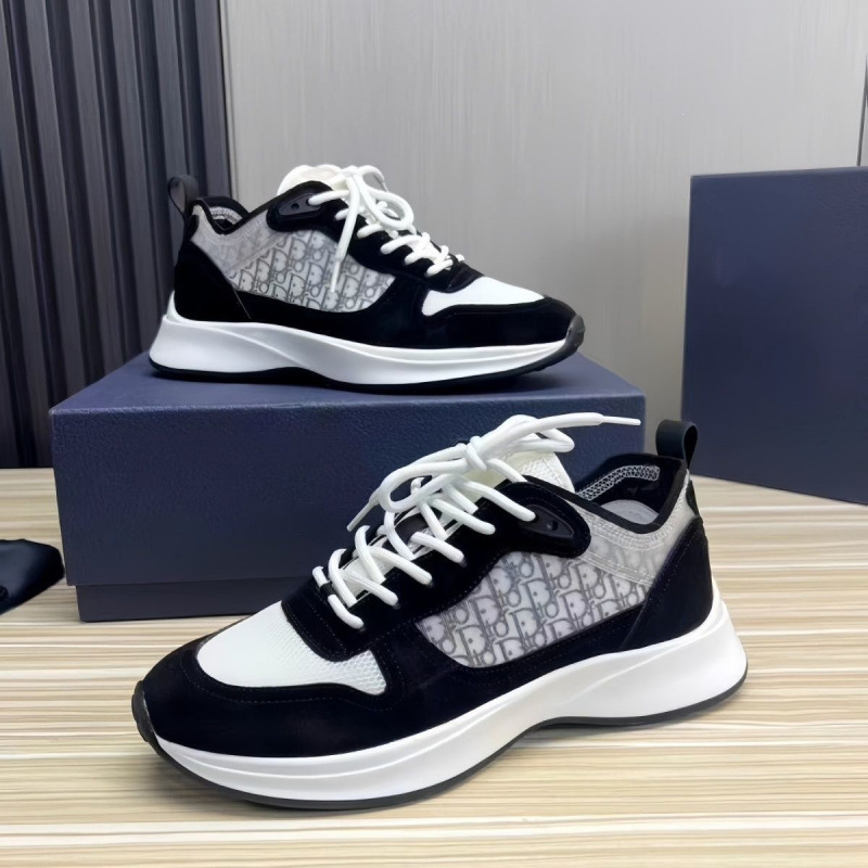 Vintage Embroidery European Style B25 Trendy Letter Design Low-Top Casual Men's Shoes Thick-Soled Lace-Up Breathable Sneakers Vintage Embroidery European Style B25 Trendy Letter Design Low-Top Casual Men's Shoes Thick-Soled Lace-Up Breathable Sneakers