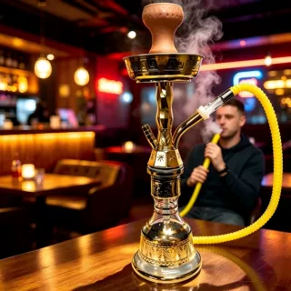 新款酒吧shisha阿拉伯水烟套装单管埃及带提包水烟hookah水烟壶