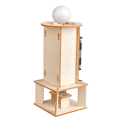 亚马逊跨境新款3d立体拼图手工拼装空气悬浮球模型儿童益智玩具