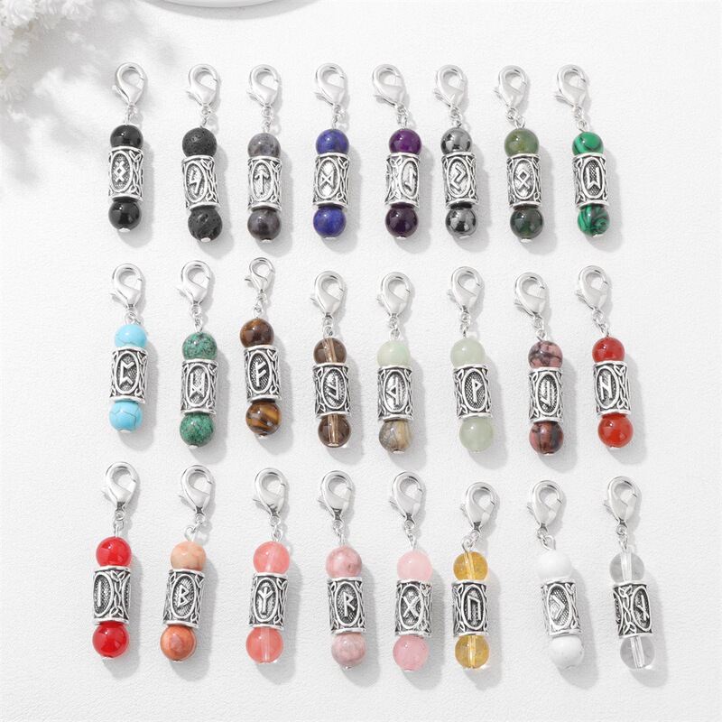 Ozon Viking Symbol Keychain Classical Retro Bag Accessories European and American Cross-Border Hot Selling Wholesale Simple Pendant Style