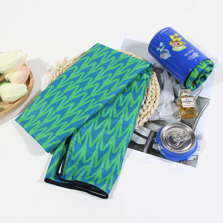 Quick dry silk sports sweat towel for gym