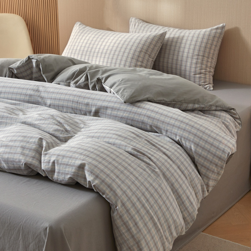 Cuatro piezas de algodón 2025 nuevo colchón sábanas de tres piezas de cuatro estaciones conjuntos de dormitorio universal