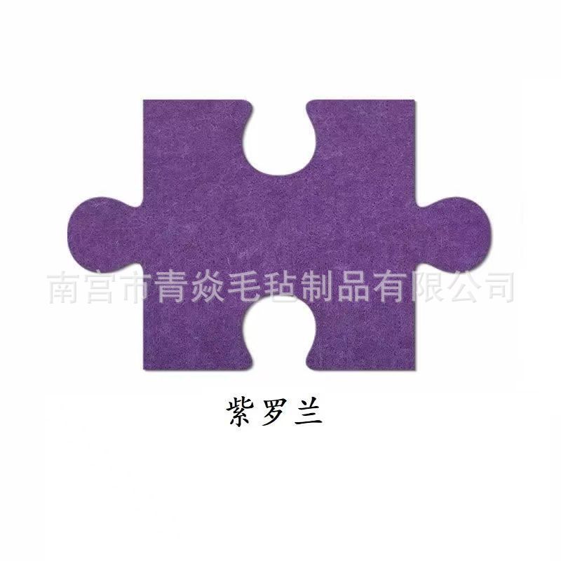 インスタ風パズルフェルト壁飾り 自己粘着メッセージボード フォトウォール背景 メモ表示ボード インスタ風パズル|undefined