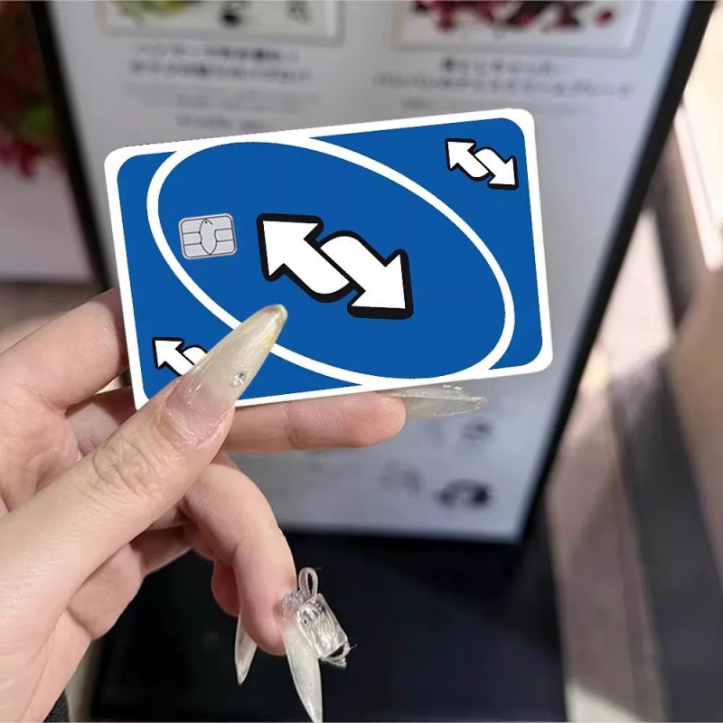 Calcomanía Impermeable para Tarjetas Bancarias de PVC Impermeable y Antideslizante para Tarjetas Bancarias