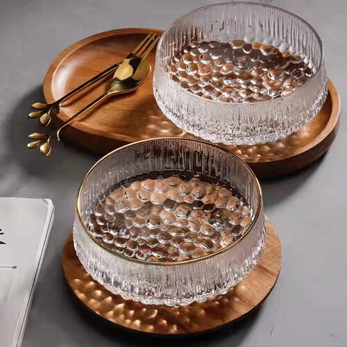 Japanese wooden coaster breakfast tray mug base Nordic round acacia tea snack tray retro insulation pad