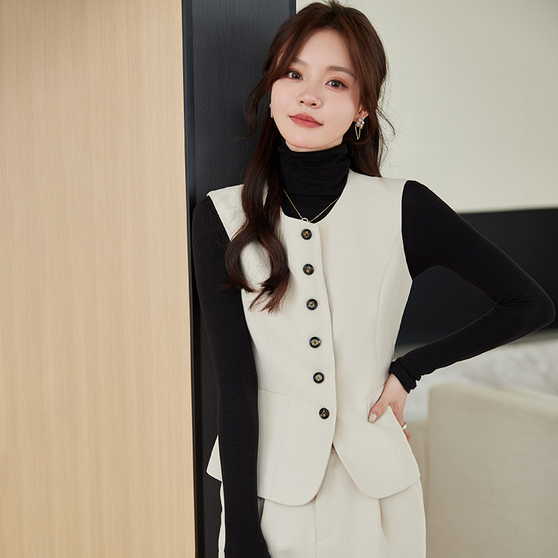 GDX1075 vest female spring and summer new vest sales department bank front desk work clothes temperament professional suit