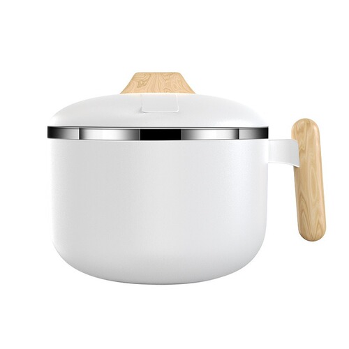 316 stainless steel large capacity instant noodle bowl with lid dual-purpose anti-scalding ins Korean portable tableware set student lunch box