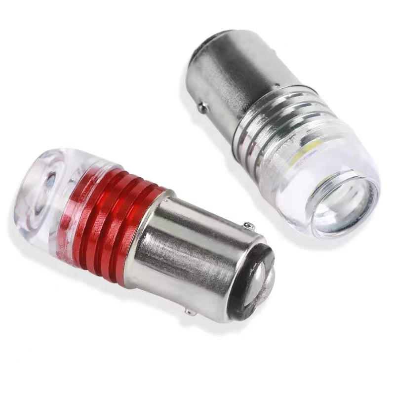 Motorcycle Flash Led Turn Signal 1156/1157 Concave Lens 5630 Motorcycle Reversing Brake Light 5730 3Smd