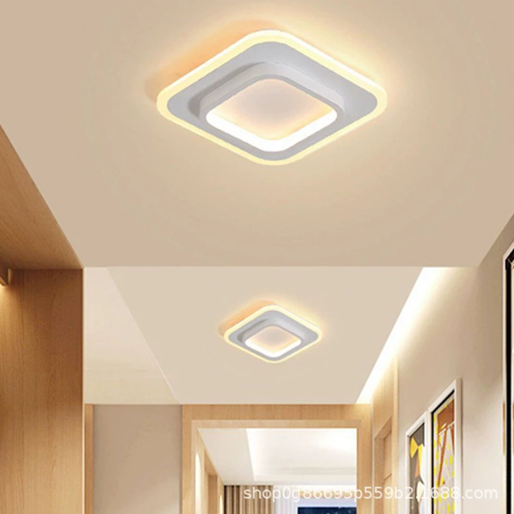 LED современные минималистичные светильники для коридора/беседки, скандинавский креативный потолочный светильник