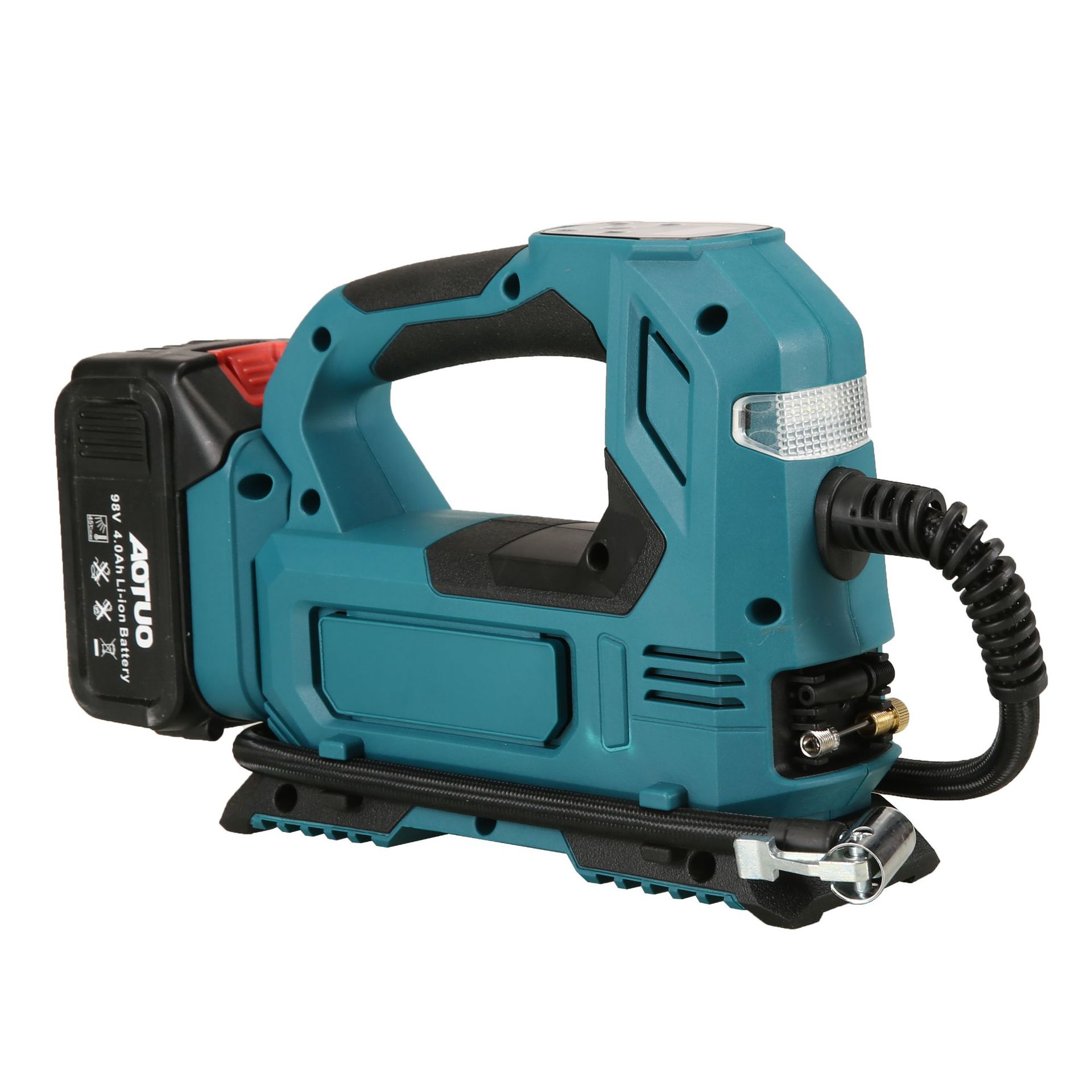 Nuevo tipo de pantalla digital inalámbrica bomba de aire portátil multifuncional para automóviles al aire libre bomba de aire eléctrica