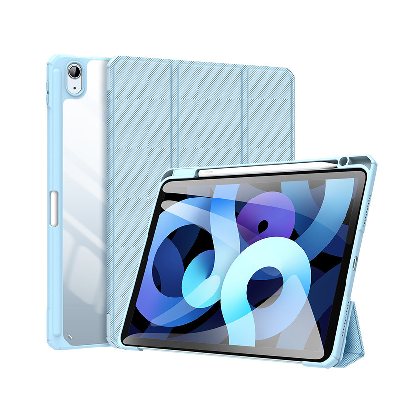 Funda protectora para iPad Air 4/5, carcasa protectora para iPad, base acrílica, soporte magnético con succión image 9