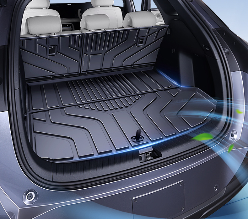 Suitable for Hiace 06 Trunk Mat Tpe25 New Byd Ev/Dmi Integrated Trunk Mat Car Modification