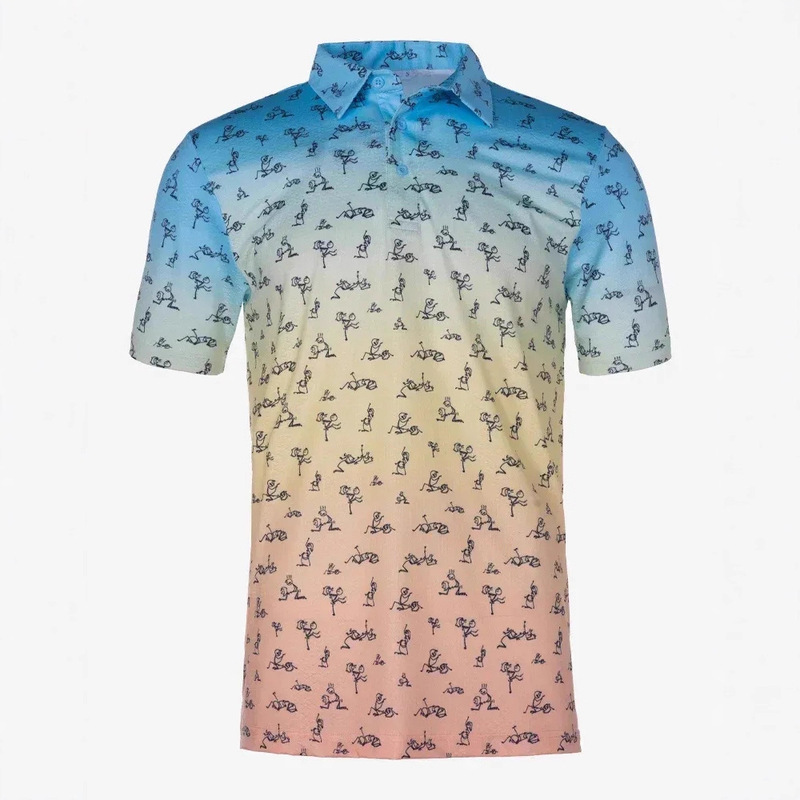 2026 Spring/Summer New Style Tops 3D Digital Printing Floral Pattern Casual Fashion Polo Shirts for Men 2026 Spring/Summer New Style Tops 3D Digital Printing Floral Pattern Casual Fashion Polo Shirts for Men