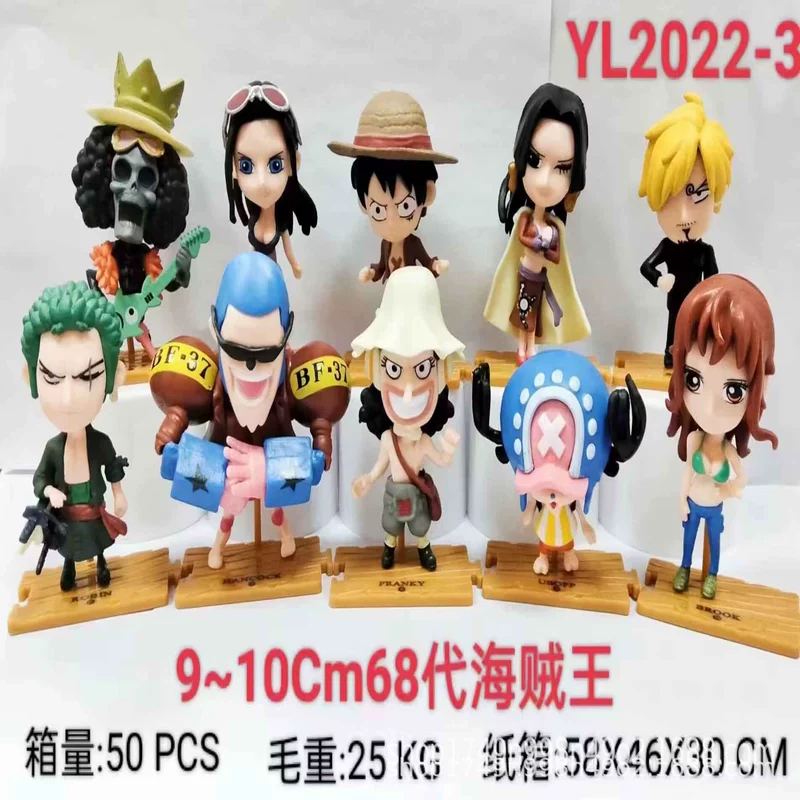 Фигурки One Piece: Луффи Зоро Чоппер Боа Хэнкок