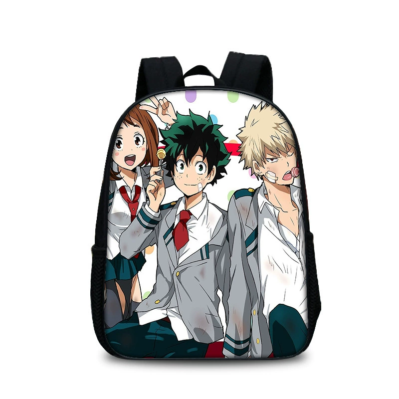 Рюкзак в стиле My Hero Academia 35 см, однослойный школьный рюкзак в стиле колледжа моего героя