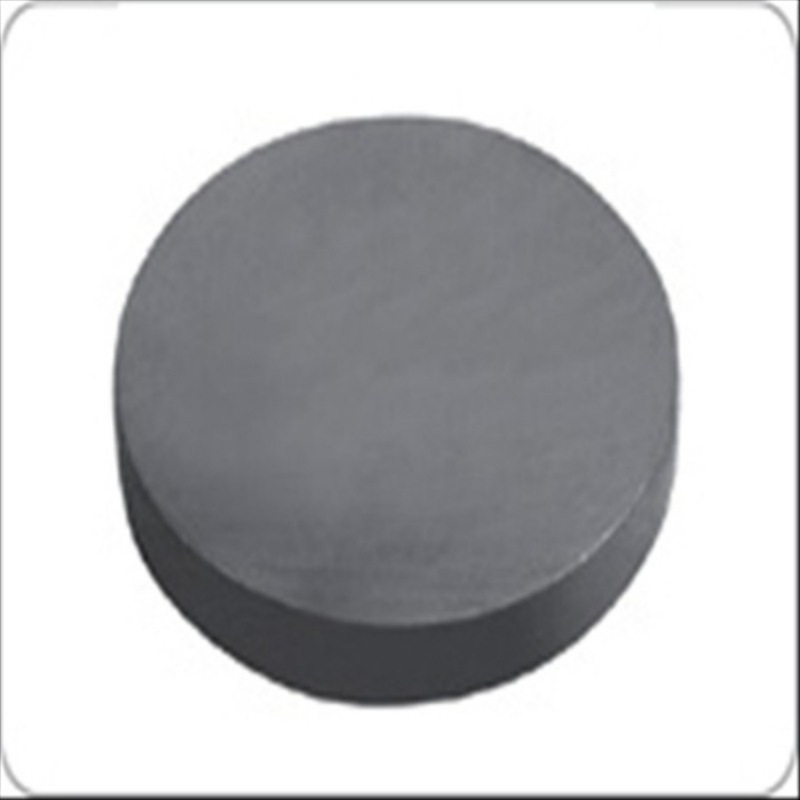 厂家直销黑色吸铁石圆形铁氧体普磁冰箱贴磁铁窗帘磁铁小圆片黑磁