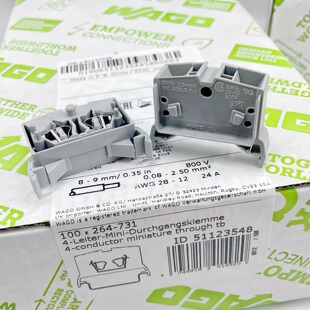 �f�� 264-731 ���M������܉�B���� С��4�����ɽӾ����� ��wago