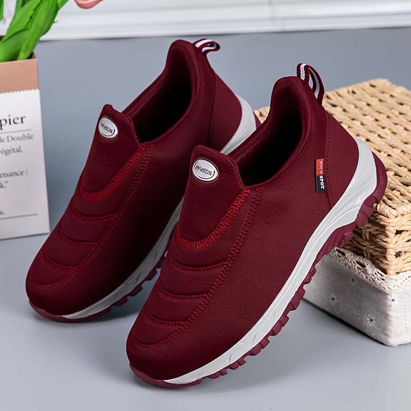 Zapatos para hombres de edad avanzada ensanchados y altos zapatos para caminar parejas de un pie zapatos antideslizantes de papá un cabello