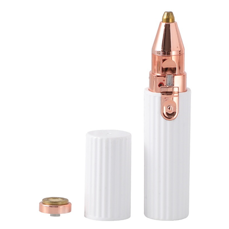 越境新品二合一電動脱毛器眉神器女史毛剃り器脱毛器眉修理刀|undefined