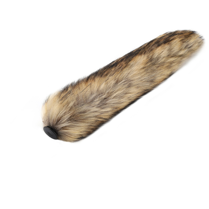 Sexy reemplazable Fox cola de silicona vibración anal plug back corte masturbación SM suministros para adultos entrega al por mayor