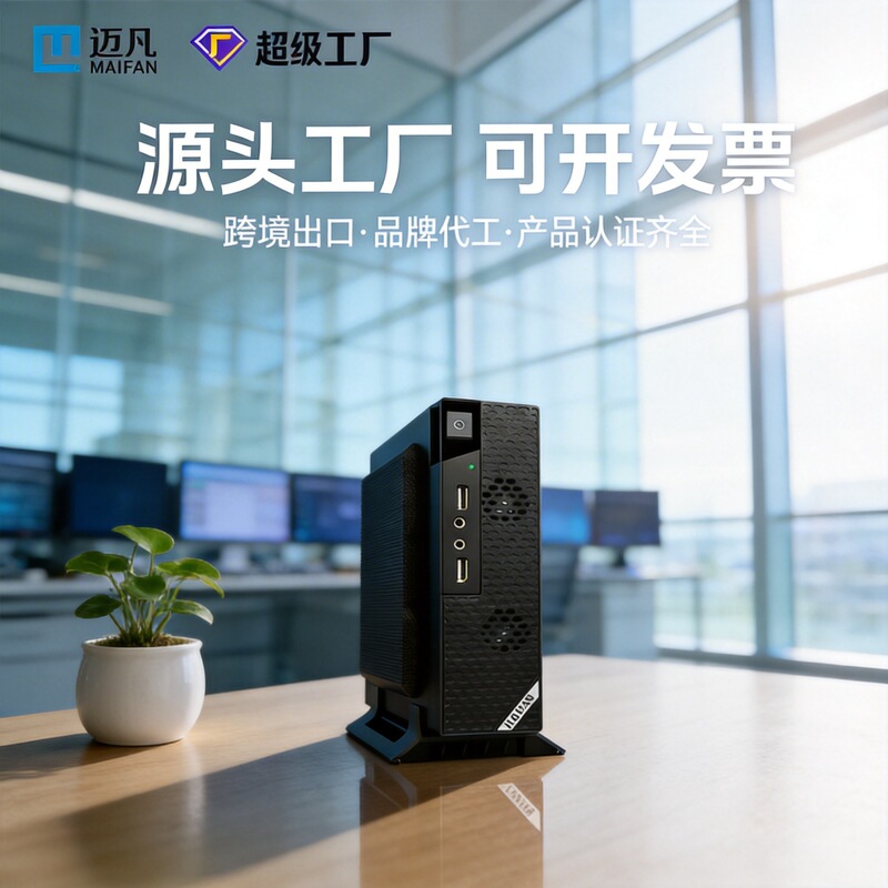 Core Mini Industrial Control Host Portable Home Office Microcomputer Entertainment Desktop Case Minipc Mini Host