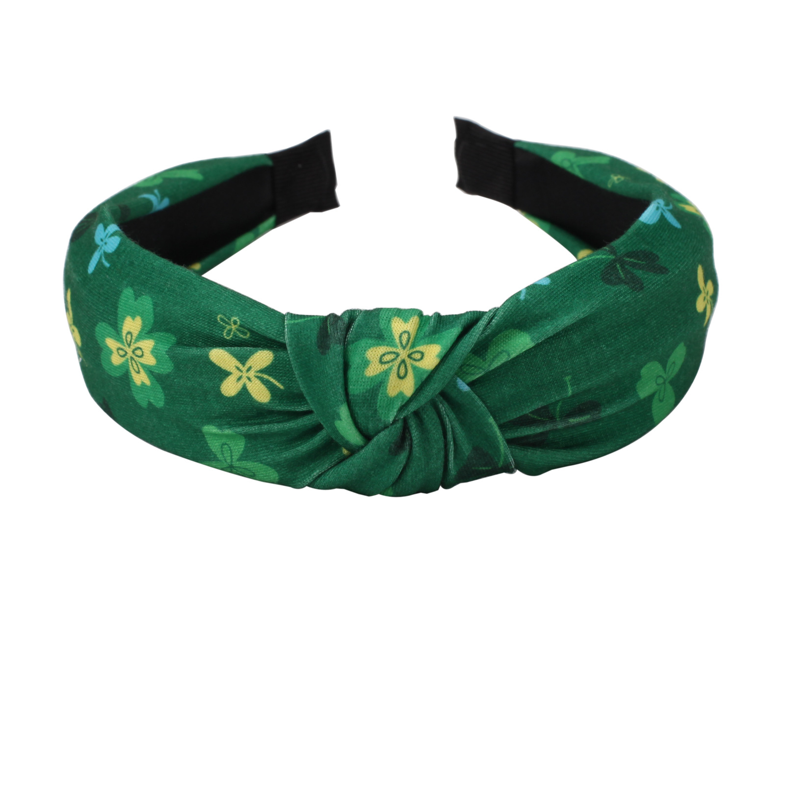 134g Weight Hair Band Hair Accessories Type 1 Piece Quantity Party, Festival Occasion St. Patrick Festival Shamrock Pattern All Seasons Season Women's Gender Classic Style Style Green Color Classic Style Women's Shamrock Cloth Hair Band 23
