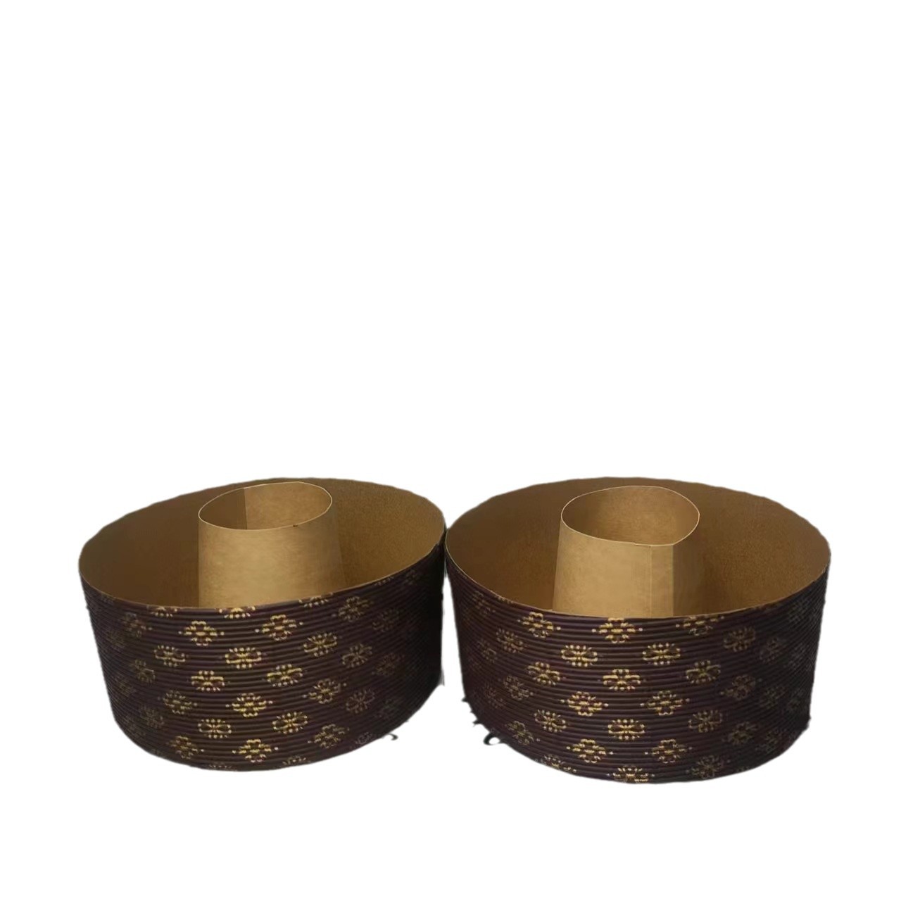 Panettone papel de Navidad Panettone molde de papel pan