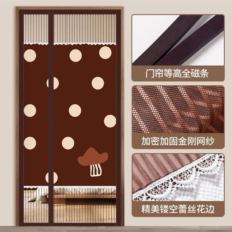Magnetic Mosquito Net for Floor-To-Ceiling Windows, Self-Adhesive Screen Door for Bedroom, No-Drill Privacy Breathable Mesh Door Curtain Magnetic Mosquito Net for Floor-To-Ceiling Windows, Self-Adhesive Screen Door for Bedroom, No-Drill Privacy Breathable Mesh Door Curtain
