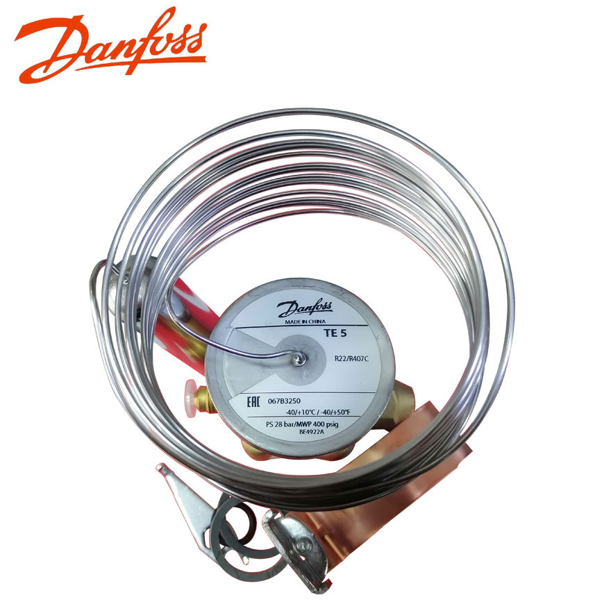 全新原装DANFOSS丹佛斯TE5膨胀阀067B3250冷冻冷库设备R22/R407C